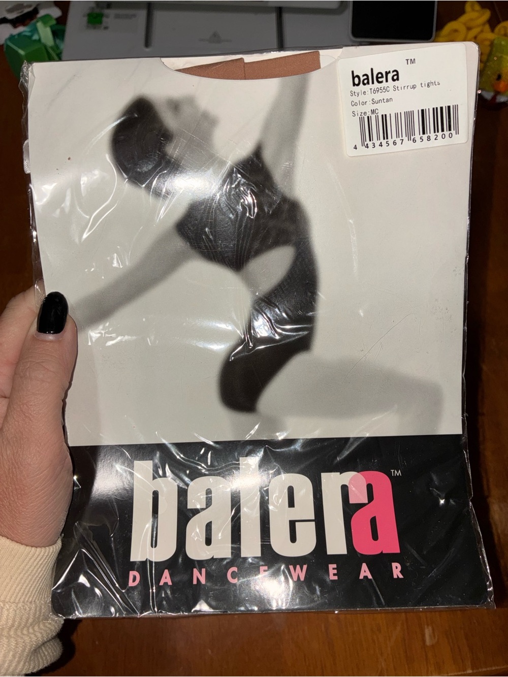 Balera Dancewear Stirrup Tights - Suntan